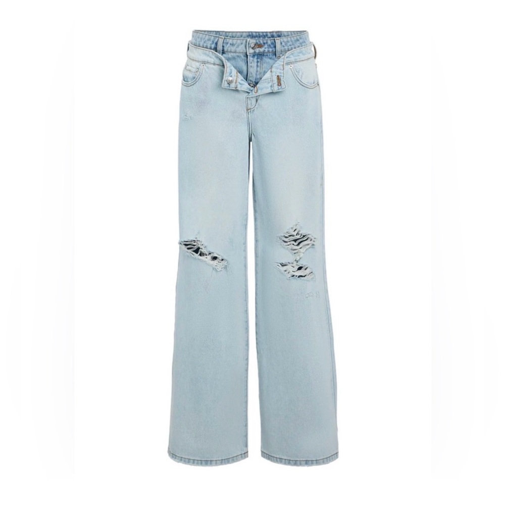 SER.O.YA SAPHIRA JEAN Wide Leg Skylight NWT✨ $298 NEW Sz 26 - Picture 4 of 15